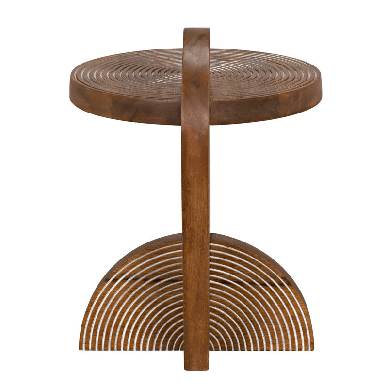Solid Wood End Table