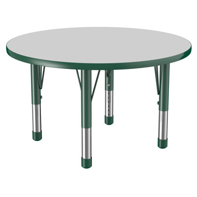 Table ronde à hauteur réglable