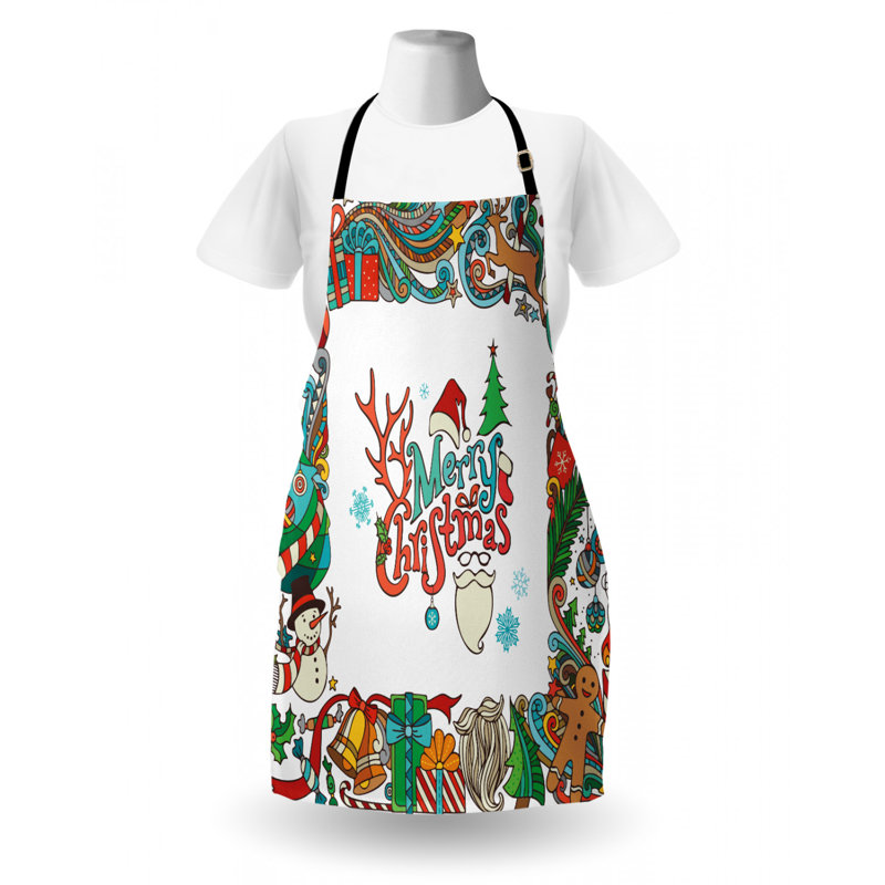 Christmas Bib Apron