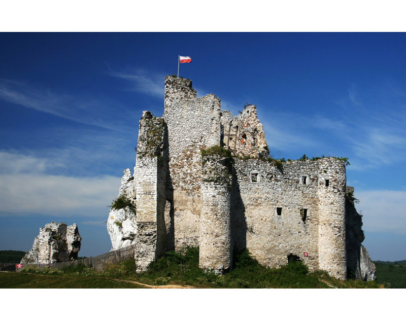 Château de Mirow, Pologne, H 11 po x l 18 po