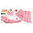Wicked Glinda Pink Wall Decals