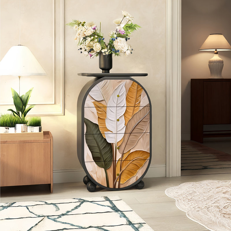 Armoire de rangement à 4 tiroirs French Luxury