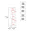 Garde-manger Perry Micro-ondes, blanc