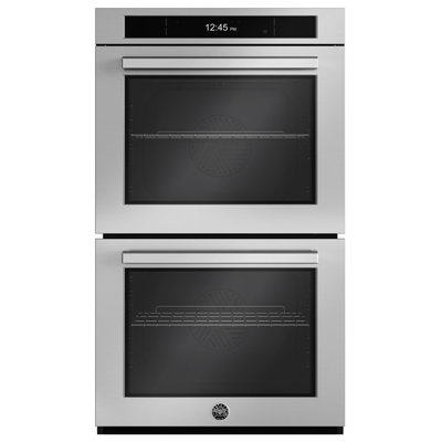 30" Single Elect Convection Main Oven Self Clean with Upper speed oven microwave Stainless Steel