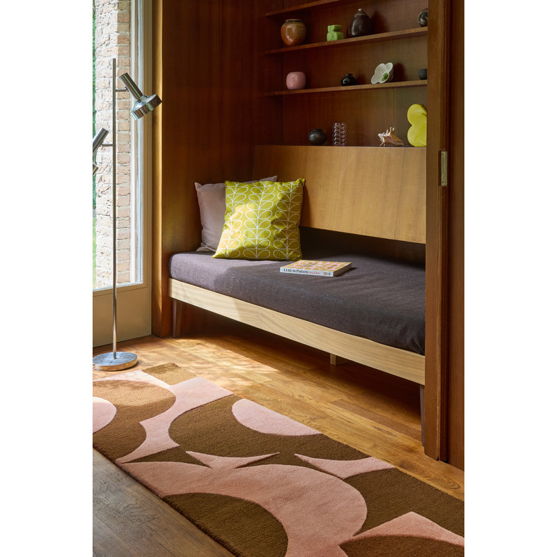 Hand Tufted Wool Floral Area Rug, Runner 2'4" x 9'10"