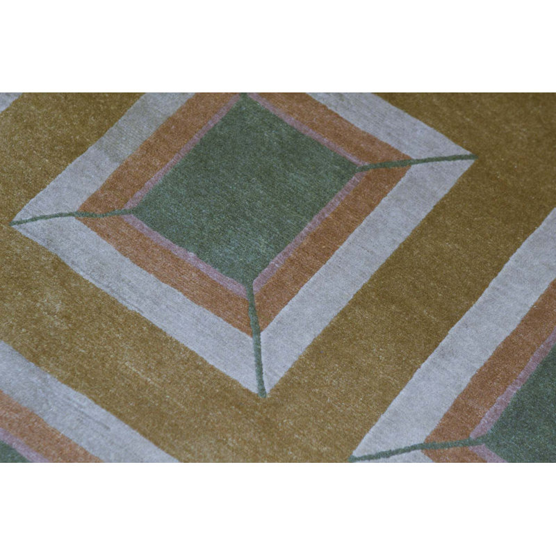 Wool Geometric Indoor Rug