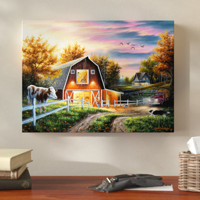 « the good life », reproduction d’impression sur toile tendue