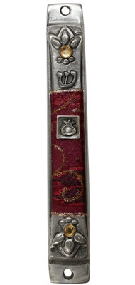 Glass Mezuzah
