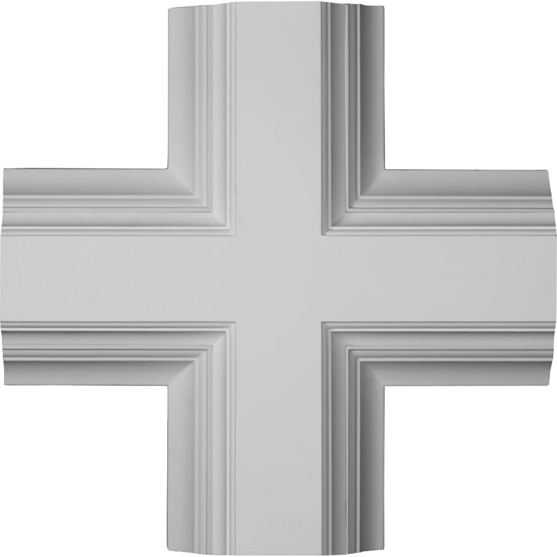 Inner Cross Intersection for 8" Deluxe Coffered Ceiling System (Kit)
