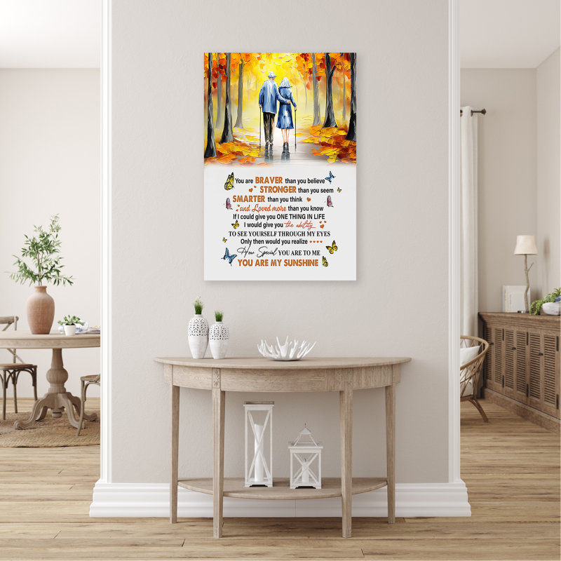 You are my sunshine, H 36 po x l 24 po x P 1,25 po