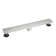 24" Linear Shower Drain with Raindrops Pattern Grate