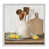 Giclée encadrée blanc bord de mer