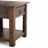 Wyandotte Monroe 22"W Solid Acacia Wood Rustic End Table with Drawer and Shelf-1741552874-1647067989
