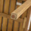 Chaise de salle à manger d'extérieur avec coussin Preston (ensemble de 2), chaise