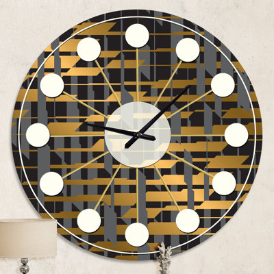 Horloge murale Mid-Century