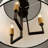 Linen Semi Flush Mount
