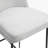 Set of 2 Necie Fabric Counter Stool with Metal Legs-628515069