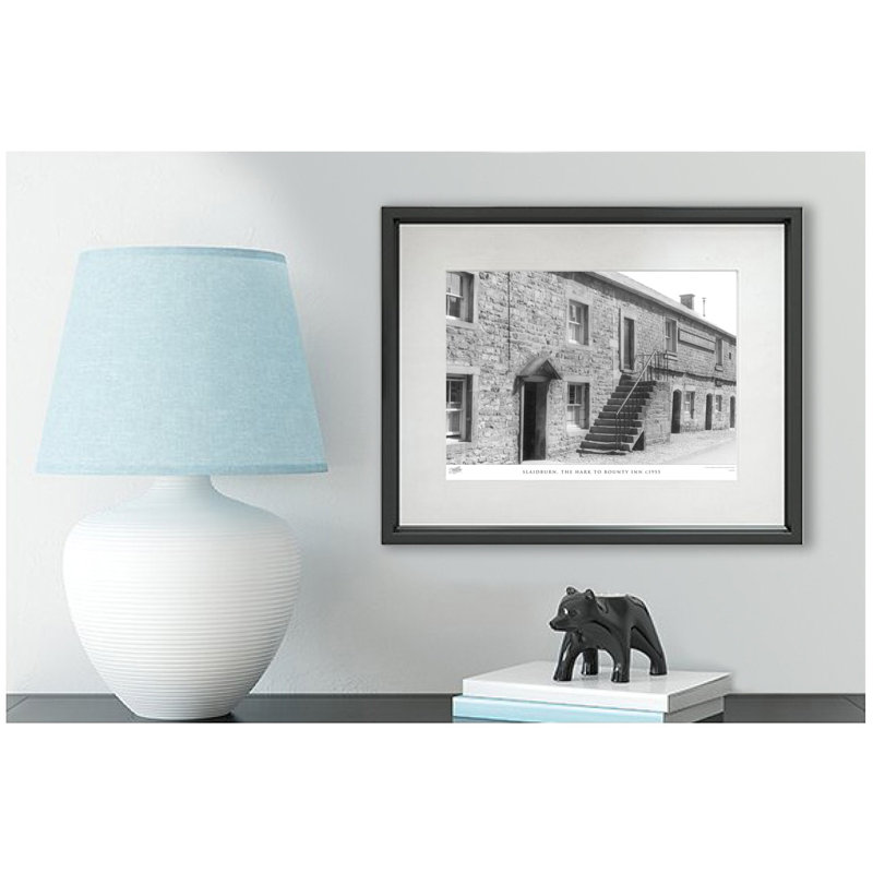 Slaidburn, The Hark To Bounty Inn C1955 - Single Picture Frame Print, 28cm H x 36cm W x 2.3cm D