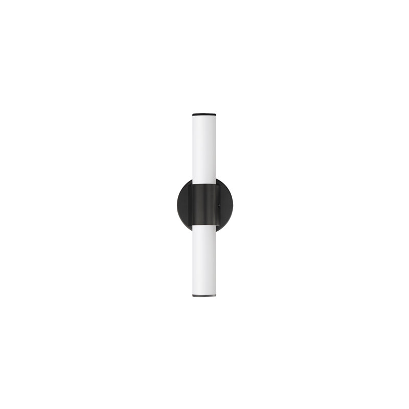 Dimmable LED Bath Sconce, Black