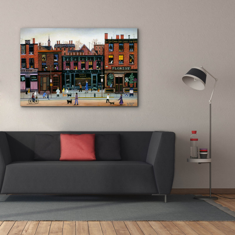  «52 Cats In The Neighbour» par JL Munro, art mural sur toile, 60 po x 40 po, H 40 po x l 60 po