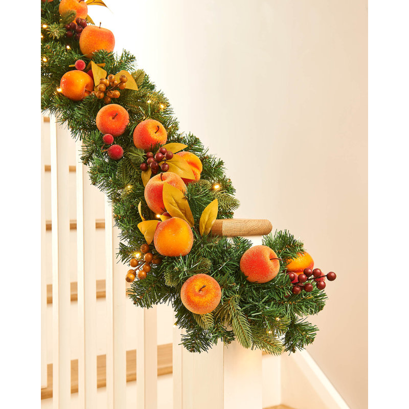 39.97cm Lighted Faux GARLAND with Lights