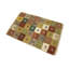 Tapis multicolore en laine noué à la main de conception unique 3 pi x 2 pi années 1990 Annabel