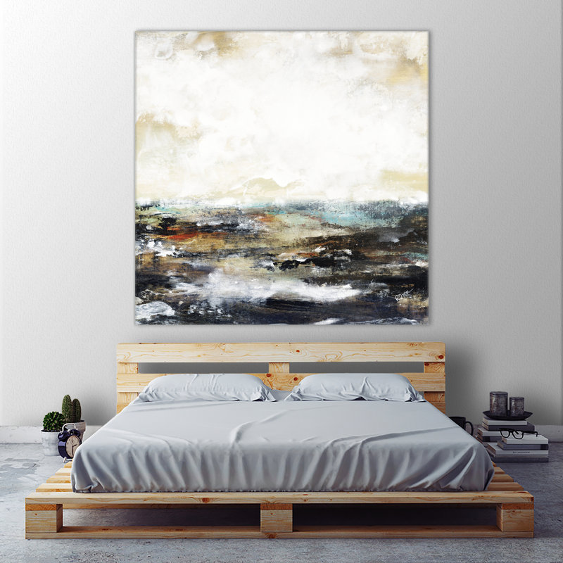 «Troubled Waters I on Canvas» par Daleno, reproduction d'art