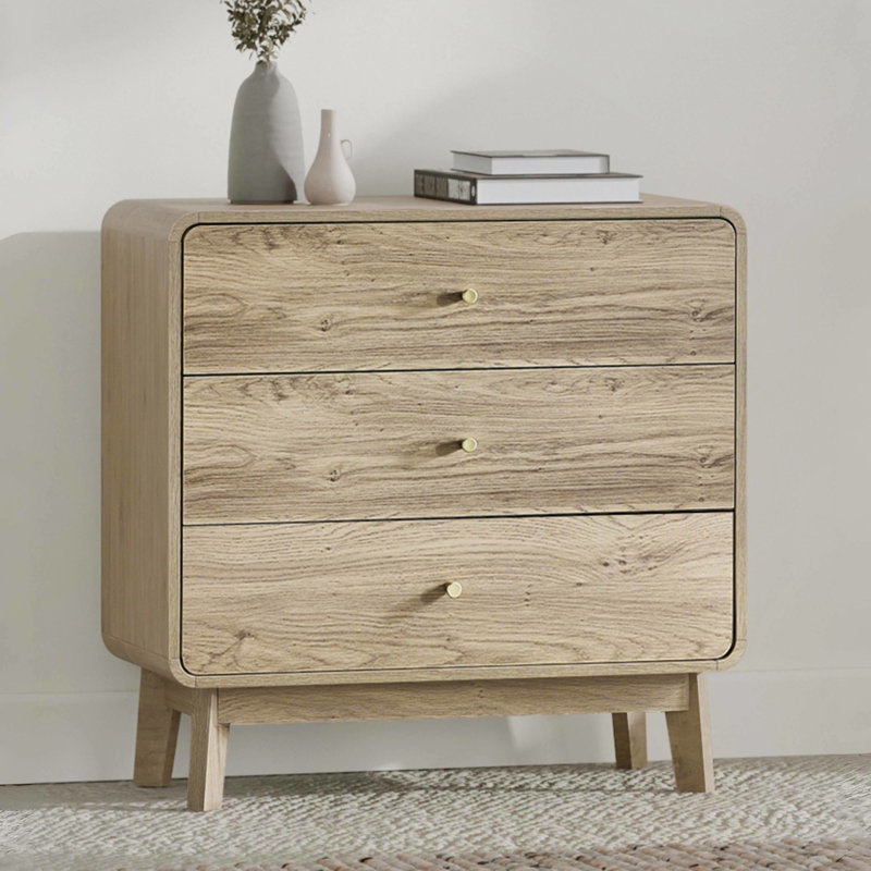 Tachaka 80cm W 3 - Drawer Chest of Drawers