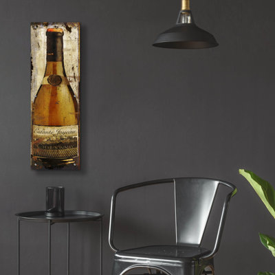  «European Échantillon Ii-a» par Art Licensing Studio, art mural en verre acrylique, 12 po x 36 po