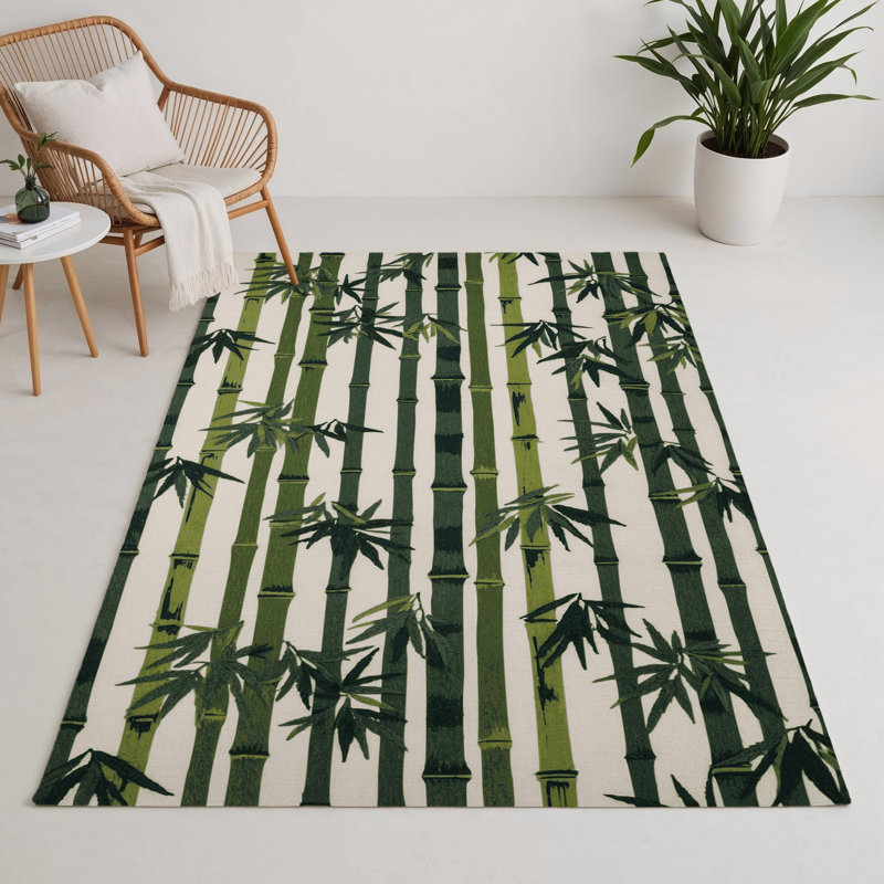 Tapis beige d'intérieur et d'extérieur Nature, Rectangulaire 3 pi x 5 pi