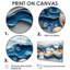 Abstrait coquillage et plage vue aérienne IV - art mural bord de mer-751558080-751557693-751557691