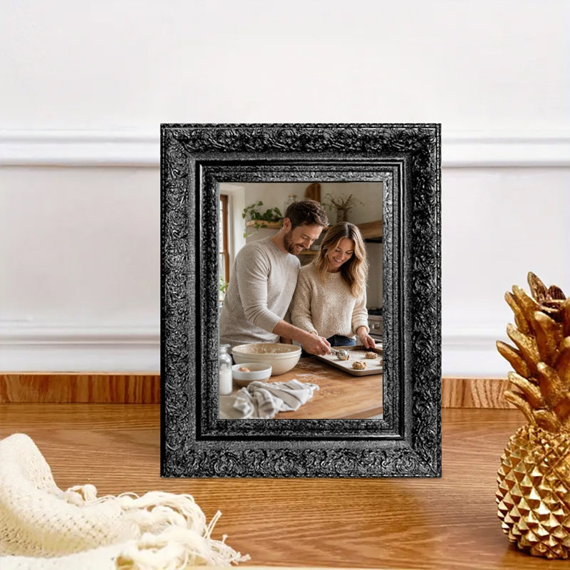 Cadre photo noir 1PC pour photos de 5 po x 7 po et affichage de photos de tous les jours, Noir, 1, 5 po x 7 po