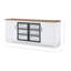 Console en bois massif 76 po Leyva