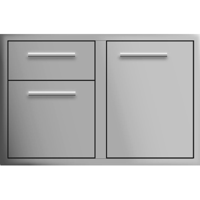 32" XLT Stainlesss Steel Door/Drawer Combo