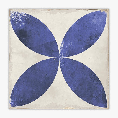 Cottage Toledo Blue Matte 6x6 Porcelain Tile