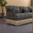 Spacious Chenille Sofas, Modern Leopard Sectional For Home Living Room