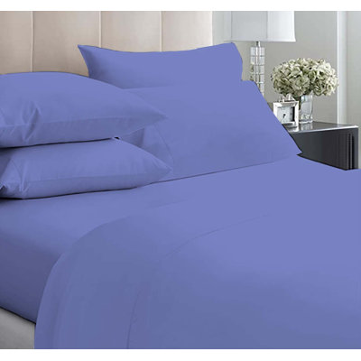 Ensemble de draps en microfibre 6 pièces