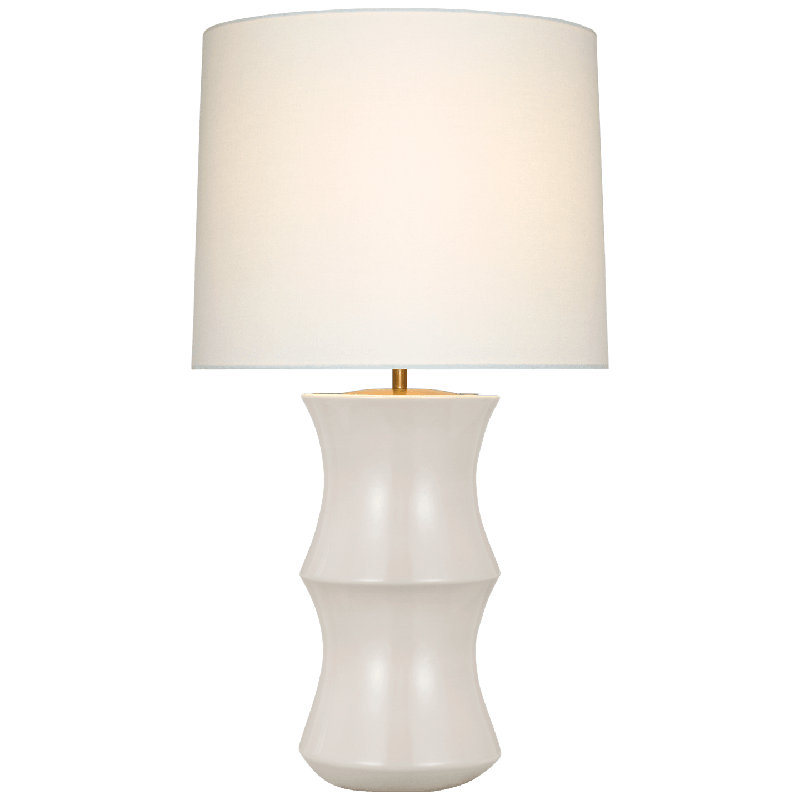 AERIN Marella Medium Table Lamp, Ivory, 33" H x 17.5" W x 17.5" D