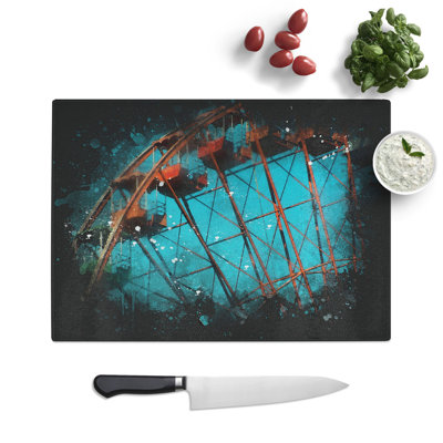 Ferris Wheel Vol.2 Paint Splash Chopping Board