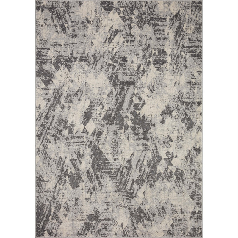 Abstract Indoor Rug, Runner 2'4" x 8'