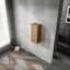 Armoire latérale de salle de bain 12 po, portes à fermeture douce, conception à fixation flottante (emballage KD)-1574206793