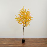 7 pi Arbre d'automne artificiel érable d'automne