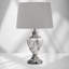 Waukomis 61cm Marble Effect Metal Table Lamp-106542996