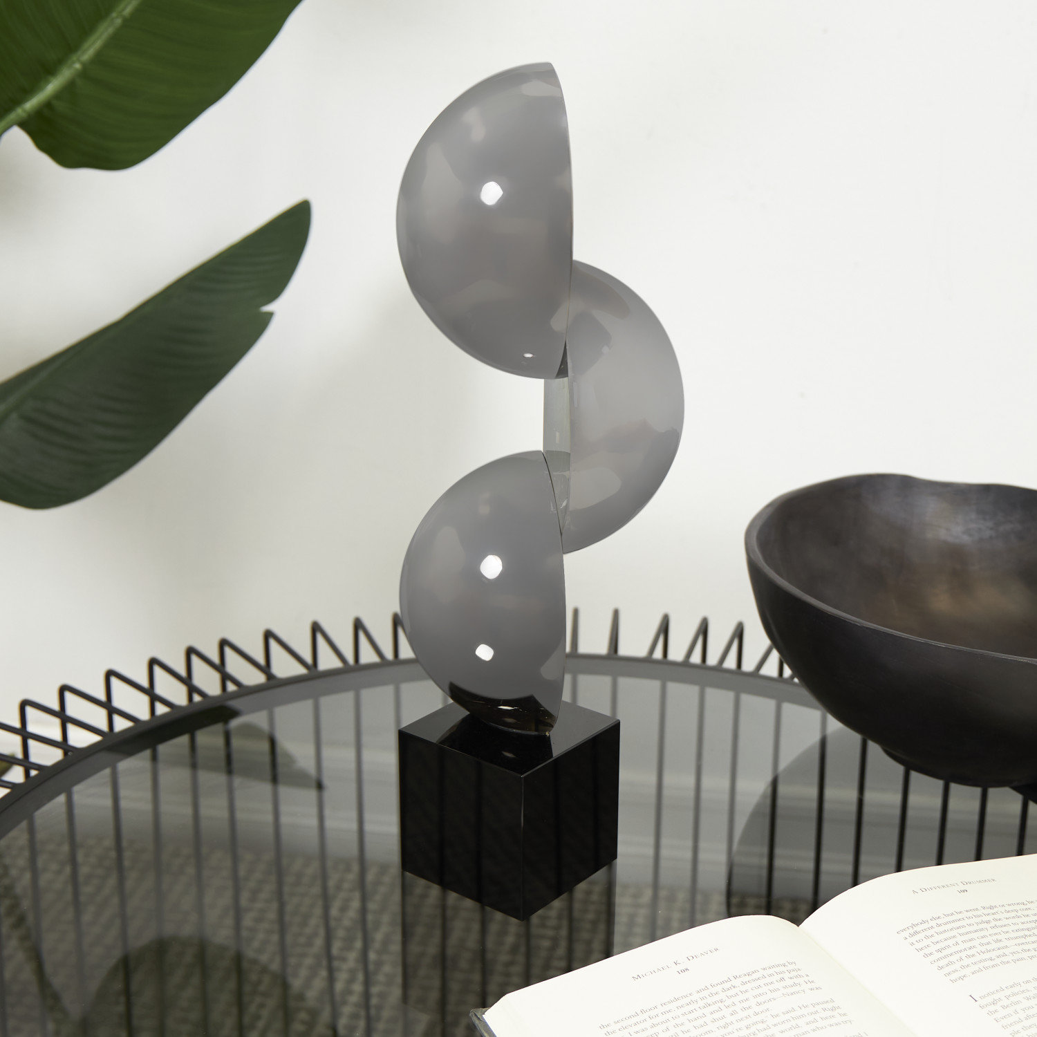 Nexus Sculpture, 16.2" H x 5.45" W x 3.7" D