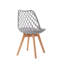 Dining Chairs - Nordic Style Dining Chair - Mesh Backrest - Solid Wood Legs-1956994511-1958533017