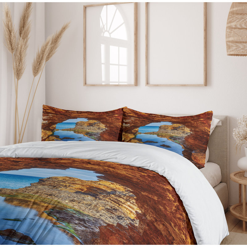 Coastal Polyester Duvet Cover