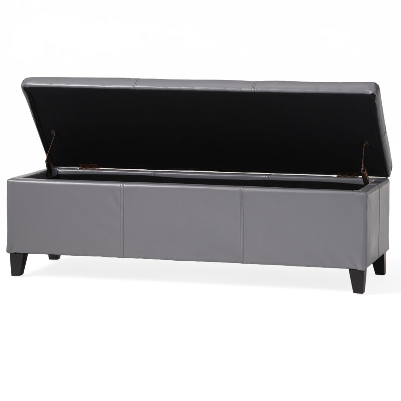 Unité centrale moderne gris avec rangement - de style minimaliste pour une utilisation pratique, l 50,3 po x P 17,83 po x H 15,88 po, option fonctionnelle idéale pour la vie de tous les jours