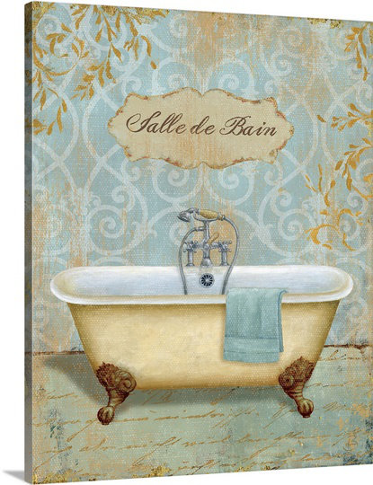 'Salle de Bain I' Daphne Brissonnet Graphic Art Print Ophelia & Co. 