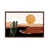 Classic Brown Wood Framed Canvas
