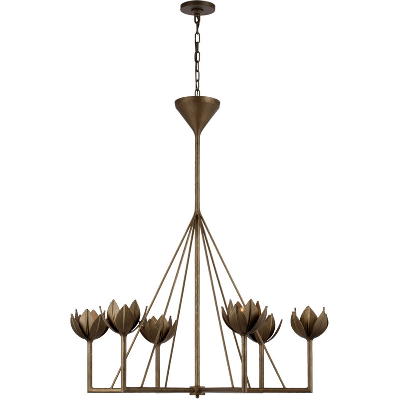Julie Neill Alberto Large Single Tier Chandelier